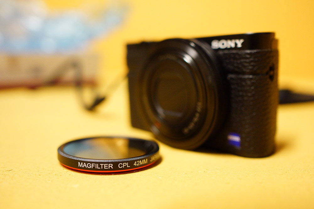 MagFilter CPL - Polfilter an Sony RX100