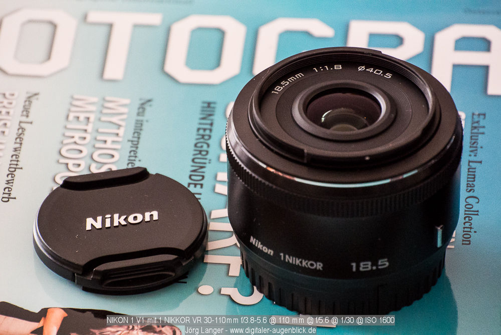 Nikon 1 18.5 1.8
